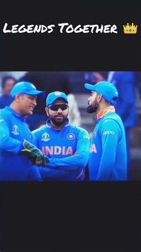 Legends Together 👑#viratkohli #rohitsharma #msdhoni #cwc 2019#cricket #shorts#fort edition
