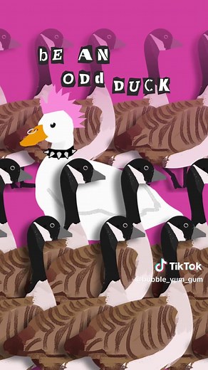 waddle to the pop of your own gum