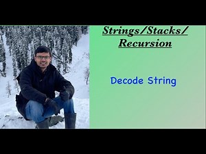 Decode String | Leetcode 394 | Stack/String/Recursion