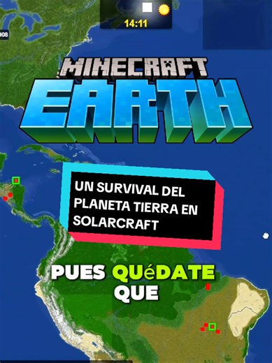 Únete al Survival Earth 🌎 SolarCraft Network 🔥 #survivalearth #minecraftjava #minecraftbedrock #server #servidoresdeminecraft