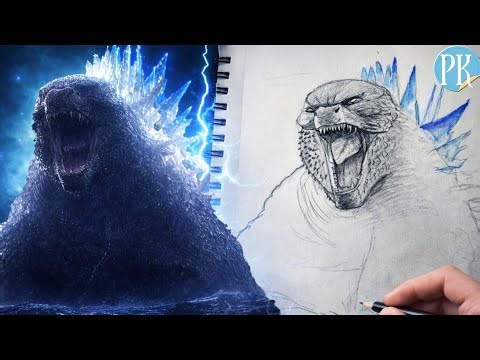 How to Draw Godzilla | Monarch: Legacy of Monsters | Step by Step