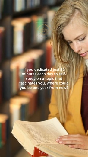 2.8K views · 21 reactions | ⏳✨ Just 15 minutes a day, consistently dedicated to a skill or task, can unravel new worlds within a year. Small steps lead to grand journeys. Start today and watch how far you'll travel by this time next year!  #smallstepsbigchanges #15minutesaday #lifeskills #dailyprogress #oneyearchallenge | Centre of Excellence | Facebook