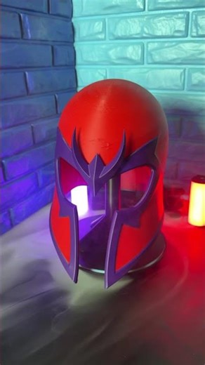 3d printed magneto helmet #xmen #magneto #marvel #superhero #supervillain #mutant #xmen97 #cosplay