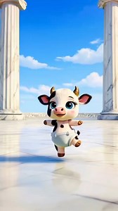 Baile dulce y gigante. #LaVacaLola #BaileInfantil #PlazaGigante #NiñosFelices #cartoon | Los Mini Monstruos Adorables