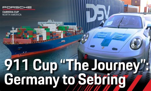 Inside the Germany to Sebring Journey for Porsche 911 Cup