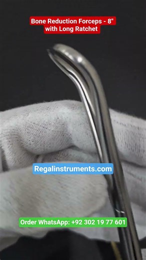 Bone Reduction Forceps - 8" with Long Ratchet #regalimpex ##spinesurgeon #orthopedicsurgeon