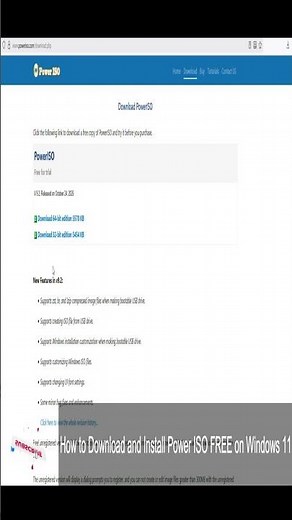 How to Download & Install Power ISO on Windows