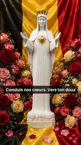 Our Lady of Beauraing Queen of the Golden Heart #mary #belgium #prayer