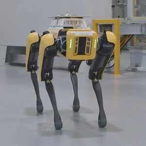 106K views · 265 reactions | Fluffy is one of two robot dogs that are mapping a Ford plant in Michigan. | Cheddar Gadgets | Facebook