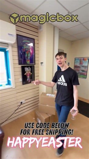 Use code happyeaster online to get free shipping on all products! #magic #magician #socialmediamagic