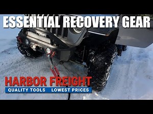 Complete Harbor Freight Recovery Kit for Jeep - Budget Off-Road Gear Guide