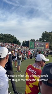 1.6K views · 826 reactions | When was the last time this many people attended a golf tournament in Australia? @livgolf_league @shark_gregnorman @grangegolfclub @southaustralia | Australian Golf Digest | Facebook