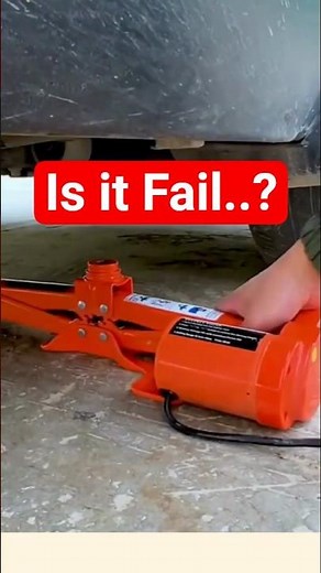 Electric Car Jack in Action! See How It Works