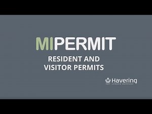 MiPermit Havering - Resident & Visitor Permits