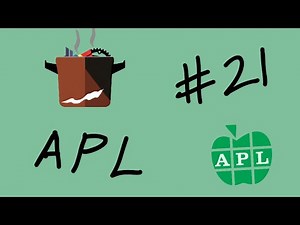 APL - The original array-based programming language