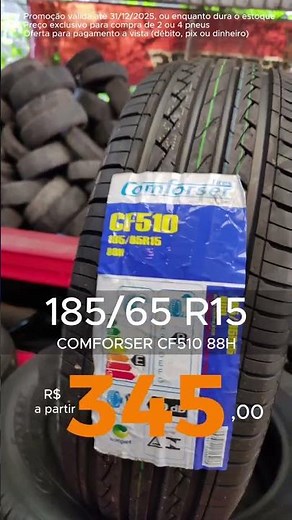 PROMOÇÃO DE FIM DE ANO – PNEUS ARO 14, 15 e 16 COM PREÇO BAIXO!