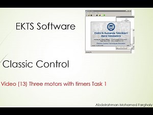 Three motors with timers Task 1