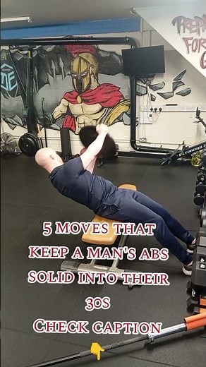 These Core Exercises Actually Work for Men Over 30 #fitness #abs #workout