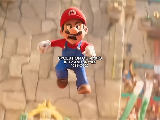Evolution of Mario in TV and Movies (1983-2023)