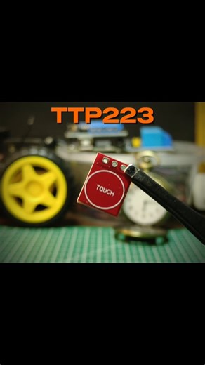 Lazy Robotist on Instagram: "Comment "Link" to get the link in your DM. TTP223 is a small capacitive touch sensor that can greatly enhance your projects. It's very easy to use and cheap. #arduino #robotics #projects #touchsensor #electronics"