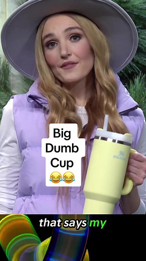 SNL Big Dumb Cup Skit 😂😂 #snl #saturdaynightlive #bigdumbcup #comedy #skit #funny