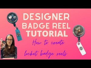 How to make DESIGNER badge reels tutorial