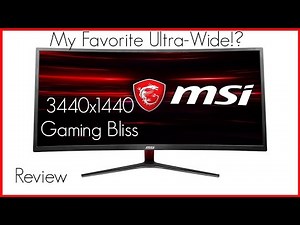 MSI Optix MAG341CQ Review 2020 - My Favorite UltraWide Monitor?