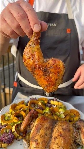 Maple Butter & Rosemary Roasted Chicken