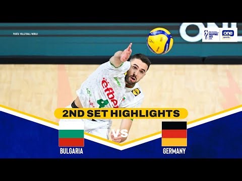 GERMANY vs. BULGARIA | SET 2 HIGHLIGHTS | 2025 FIVB MEN’S WORLD CHAMPIONSHIP | SEPT 13, 2025
