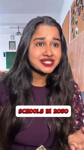 D I V Y A N A I D U 🧿 on Instagram: "📲Schools in 2050, be like attendance through face recognition marks through engagement 😆🤣 . . . #divyanaidu97 #2050 #viral #instagramreels #instagram #reelskannada #explore #kannadathi #school #pageforyou #instafeeds #likeit #ʀᴇᴇʟɪᴛ #instafeeds❤️ #explorekannada #instapage❤️ #support #contentcreatorlife"