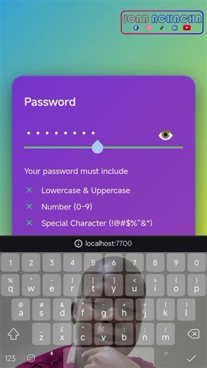 Password Checker | Password | Html&Css | Joab Achacha #htmlcss #coding #programming #frontend