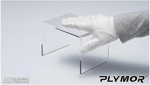 AD2262 Plymor Clear Acrylic Rectangular Display Riser