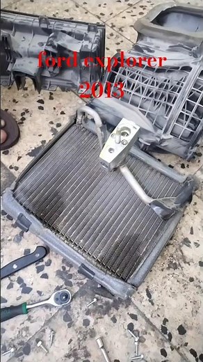 2013 ford explorer ac evaporator replacement#shorts #ford #viralvideo #repair