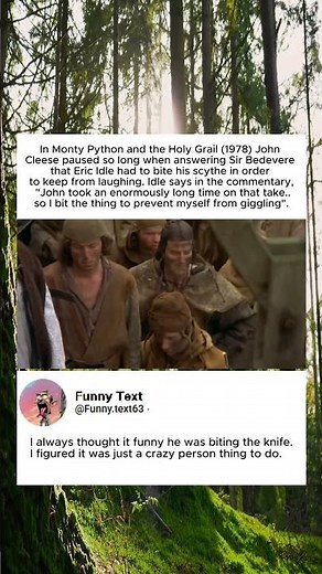 In Monty Python and the Holy Grail (1978)