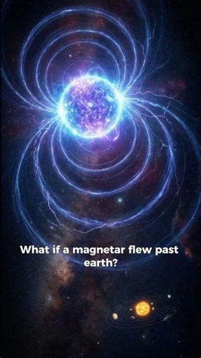 What if a Magnetar flew past Earth?