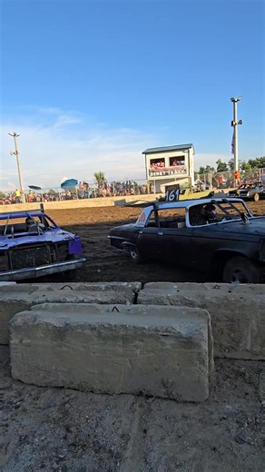 Some action from the Jay County Fair derby this yr #demolitiondisciples #kevinsderbyworldandyalljustlivininit #kevinsderbyworld #friendsfollowersViewers #fypシ #demolitionderby #brothers #derbylife | Kevin's derby world
