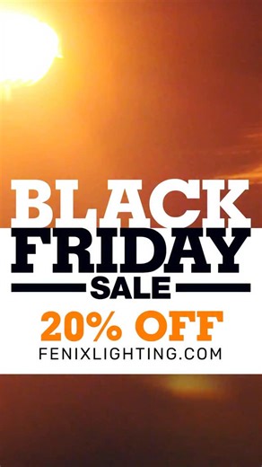 The Fenix Black Friday Sale is ON! Use Code: BLACKFRIDAY20 to get 20% OFF SITEWIDE. Link in bio. ⁠ ⁠ #FenixBlackFriday #TacticalGear #FlashlightDeals #HeadlampSavings #AccessoriesSale⁠ #BlackFriday | Fenix Lighting USA