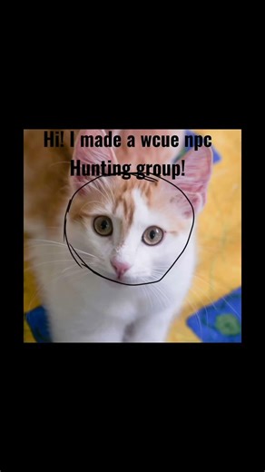 I made a wcue npc hunting group! #warriors #wcue #viral #fyp #fypシ #warriorcats #wcueroblox #cats