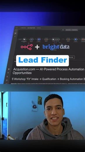Othman SAMIH on Instagram: "AI-Powered B2B Lead Generation: Auto-Detect Business Opportunities from Any Website"