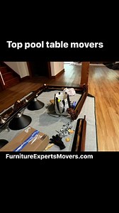 Pool table moving specialists by Furniture Experts’ team - call...