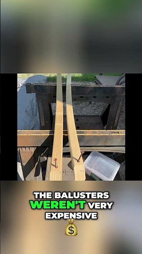 Deck Repair: Fixing Warped Balusters & Gaining Storage #shorts