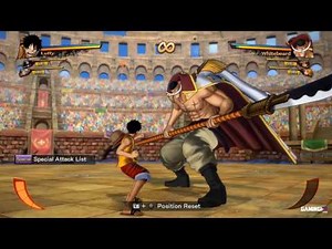 One Piece Burning Blood - Luffy Move List