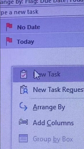 Microsoft outlook 365, create task #outlook #outlook365 #task #microsoft #microsoftoffice