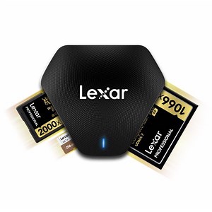 Lexar ® Professional USB 3.1 Multi-Card Reader 3-in-1 Reader