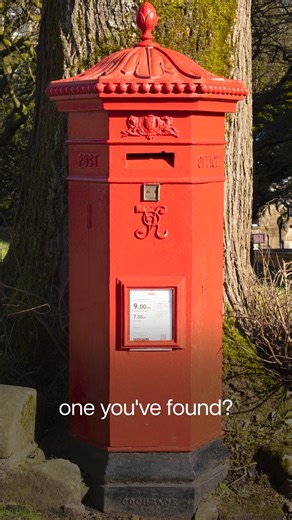 How can you tell the age of a post box? 📮 The first Royal Mail post boxes were introduced in England in 1853. Royal cyphers are featured on the front to show which monarch was reigning when a post box was installed. | Historic England