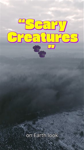 "3 Scary Creatures You'll Be Glad You've NEVER Seen 👾😨 | #shorts