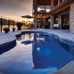 Your pool side is your best side! Browse beautiful fiberglass pool shapes & colors from Latham Pool Products - the perfect complement to your backyard. | Latham Pool Products, Inc