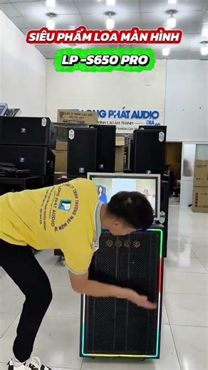 Siêu phẩm loa kéo tích hợp màn hình cảm ứng lp s650 pro#xuhuong #loakeohaynhat #loacongsuatlon