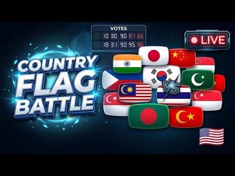Country Flag Battle! 😍🇺🇸