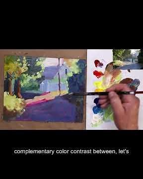 Top 5 Tips for Painting Sunlit Streets in Acrylics